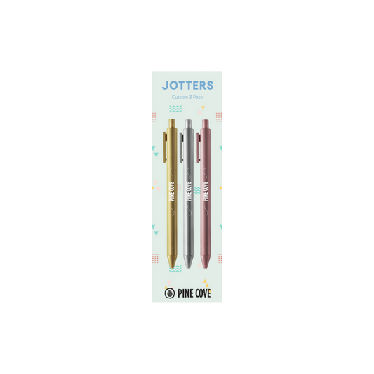 Jotter Metallic Pen 3 Pack